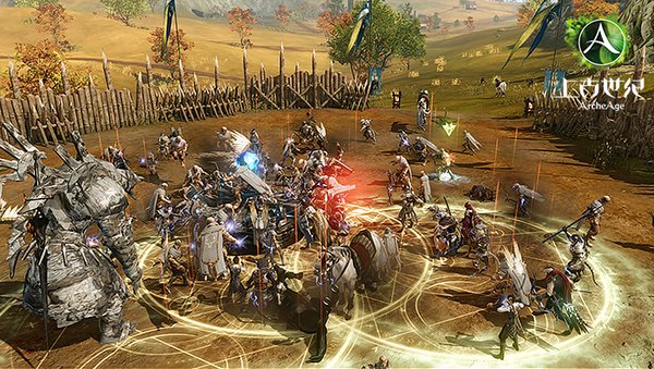 上古世纪野外超级战 黄金平原野外大对决！