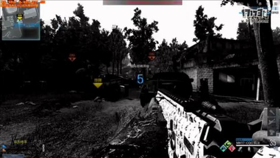 使命召唤Online 兵法mk17挑战安全屋是在下输了