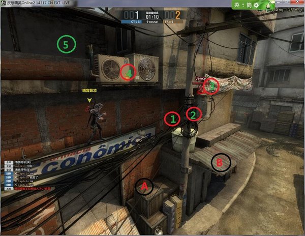 反恐精英ol2捉迷藏之贫民窟跳点介绍下篇