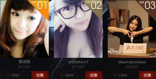 DOTA2最美刀妹评选圆满落幕 三甲选手出炉