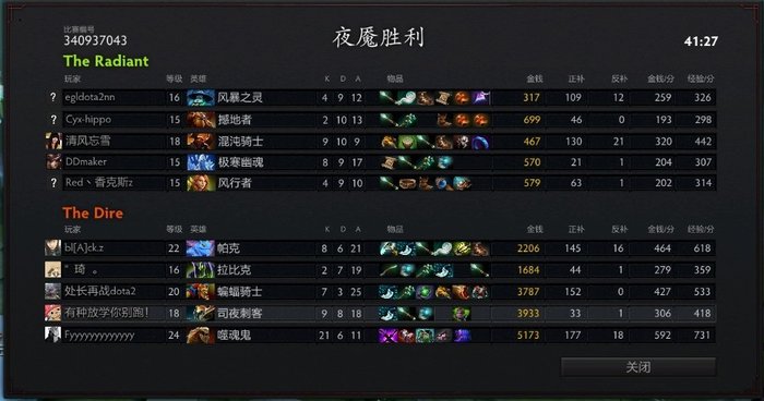 EGL-DOTA2全国网吧超级联赛北京重庆赛区战报