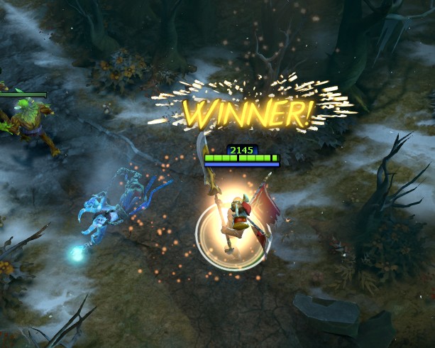 DOTA2更新体验：女汉子剧团指挥官刷大刀