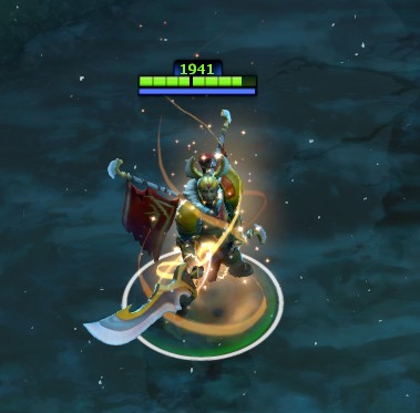 DOTA2更新体验：女汉子剧团指挥官刷大刀