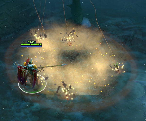 DOTA2更新体验：女汉子剧团指挥官刷大刀