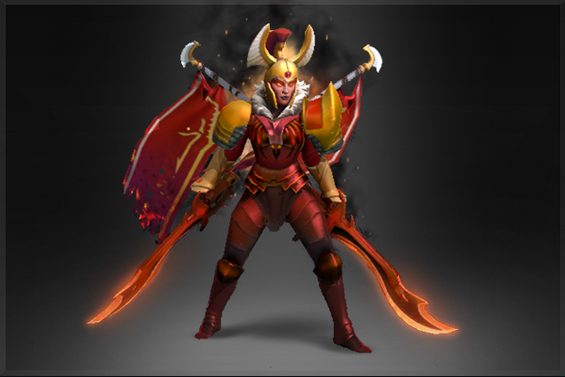 DOTA2恐怖利刃至宝饰品“心渊魔角”介绍