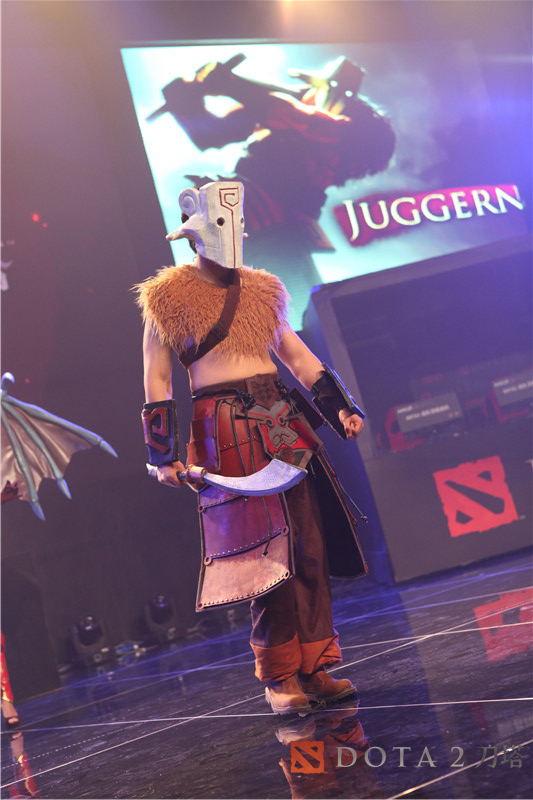 绝美COSER秀 DOTA2上海发布会惊艳世界