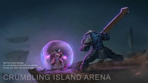 Dota2RPG地图推荐：Curmbling Island Arena