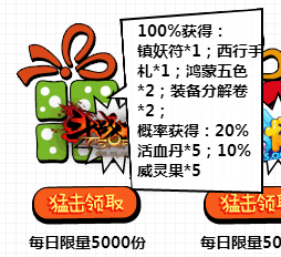 斗战神QQ会员注册宝匣 每天限量5000份