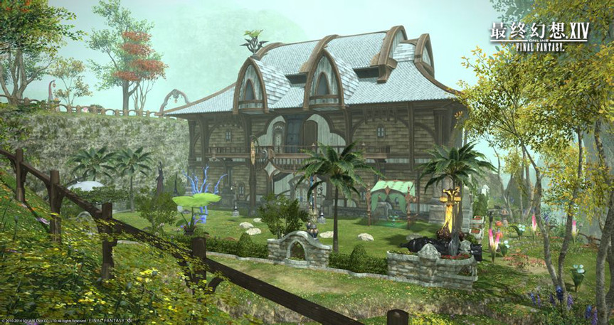《最终幻想14》房屋系统首曝 一切只为真实而造 《最终幻想14》房屋系统首曝 一切只为真实而造