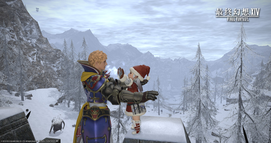 最萌身高差 FF14白**人节情侣美照疯传 最萌身高差 FF14白**人节情侣美照疯传