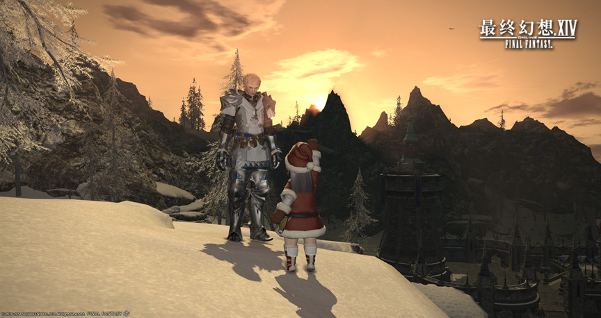 最萌身高差 FF14白**人节情侣美照疯传 最萌身高差 FF14白**人节情侣美照疯传