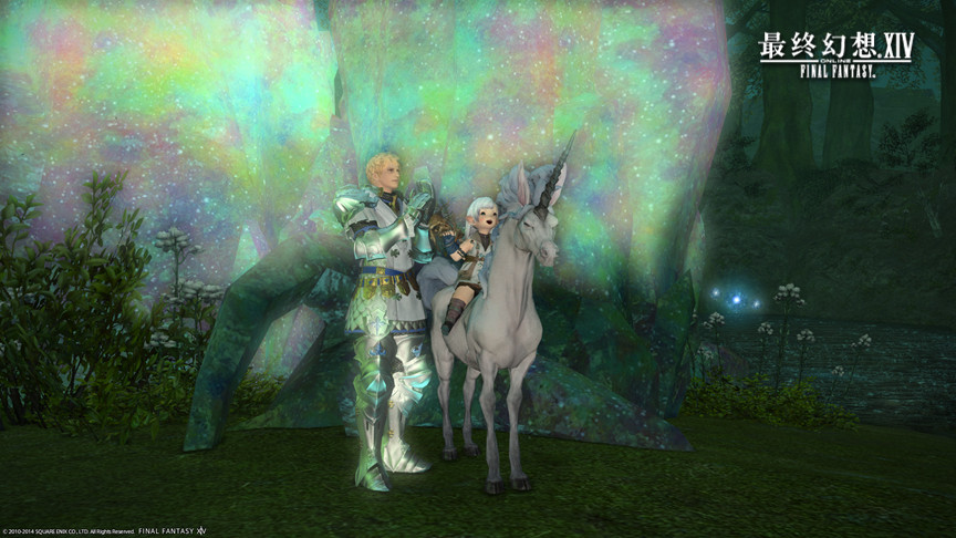 最萌身高差 FF14白**人节情侣美照疯传 最萌身高差 FF14白**人节情侣美照疯传