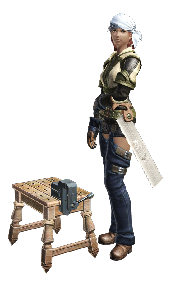 最终幻想14职业资料：能工巧匠 - 刻木匠