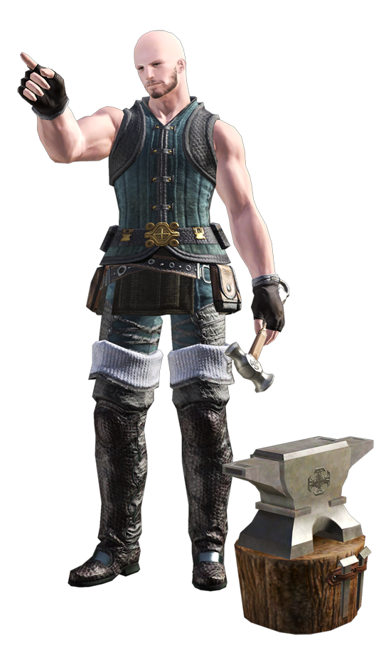 最终幻想14职业资料：能工巧匠 - 铸甲匠