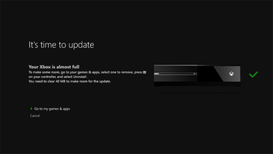 Xbox One二月份系统更新致部分用户黑屏