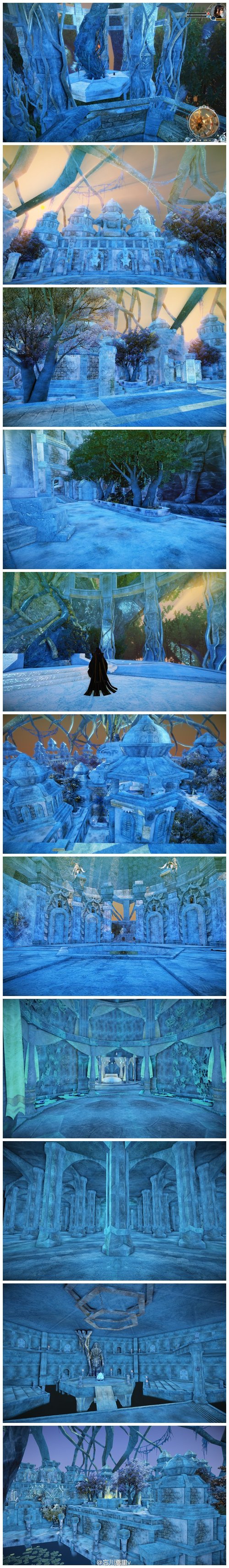 《古剑奇谭2》场景MOD 冰封流月城