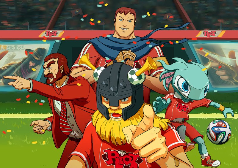 为世界杯喝彩 玩家自制英雄联盟世界杯图片