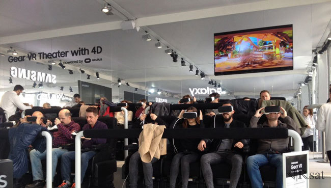 三星在西班牙设“Gear VR 影院”体验区