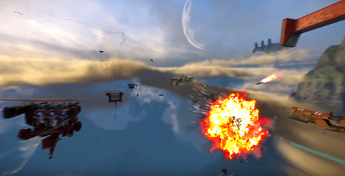 血战长空:VR新作《t天空避难所》预告发布