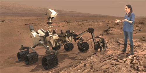 NASA跟微软合作举办“混合现实”火星展览 NASA跟微软合作举办“混合现实”火星展览