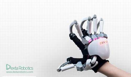 虚拟世界摸得到 VR手套Exoskeleton Glove 虚拟世界摸得到 VR手套Exoskeleton Glove