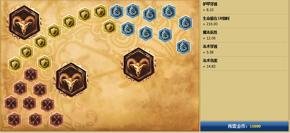 中单凤凰通用符文