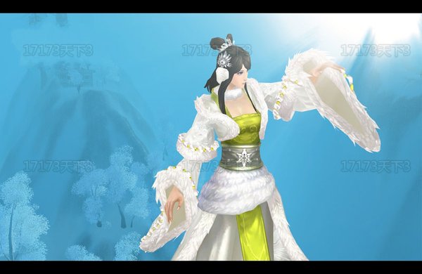 天下3琐窗寒时装外观曝光 凛冬祭换新衣