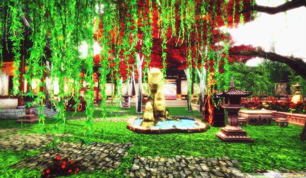 天下3玩家晒家园装修:属于我的猪宝斋