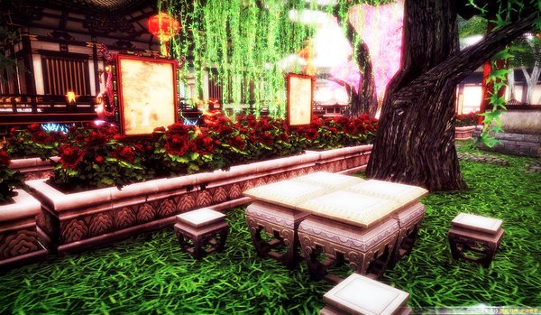 天下3玩家晒家园装修:属于我的猪宝斋