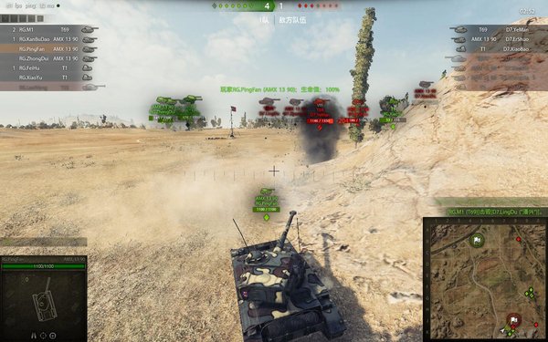 第五轮战报 RG高效集火 D7招架力薄