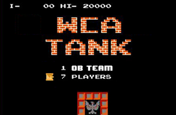 坦克世界砖家组队参赛WCA 起名鱼乐OB队