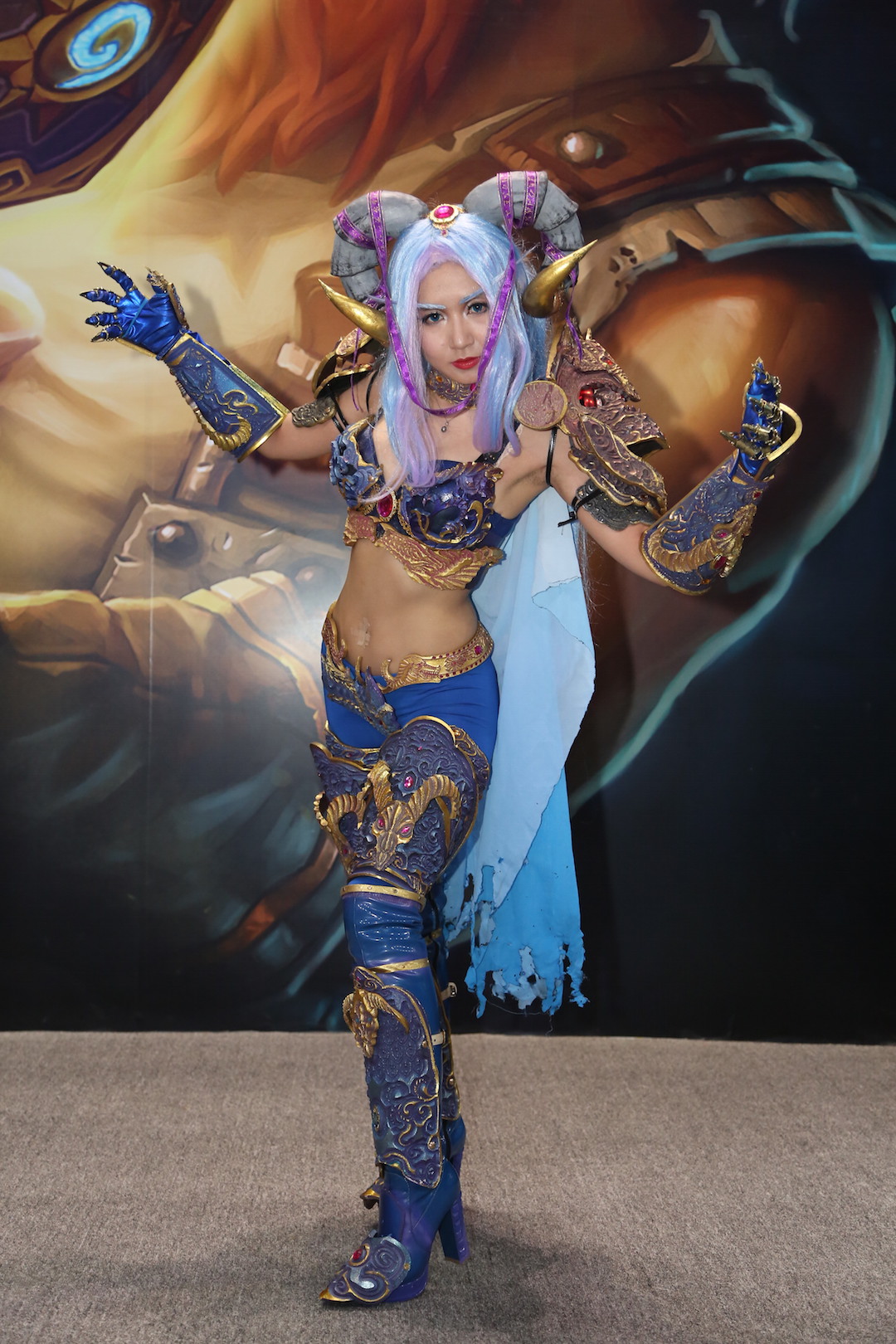 2015CJ暴雪COSPLAY大赛选手现场风采展示