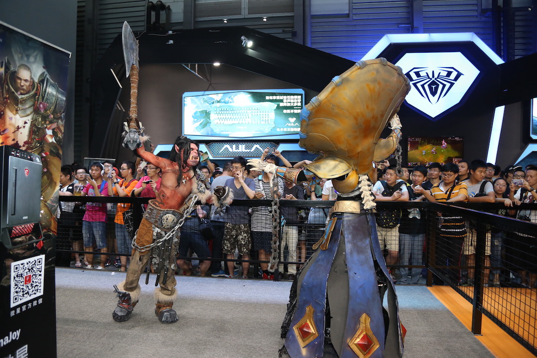 2015CJ暴雪COSPLAY大赛选手现场风采展示