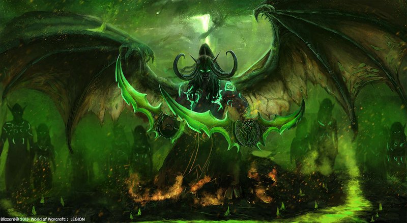 魔兽世界7.0官方壁纸：天灾降世 猎手崛起