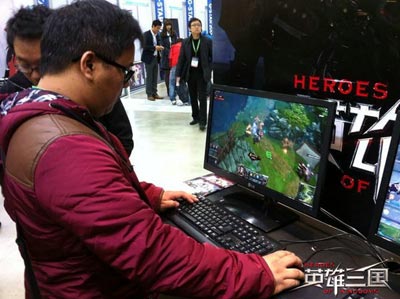 英雄三国进军Gstar 首日获众韩媒点赞