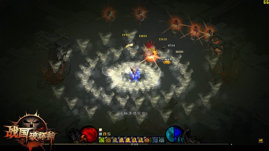 《战国破坏神》七日评：纯粹暗黑风席卷而来