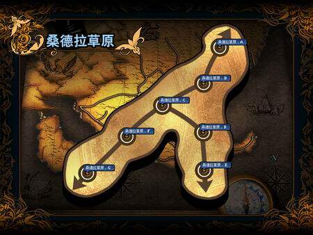 风色幻想OL游戏地图