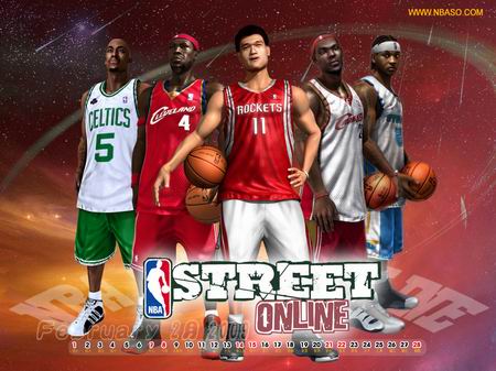 NBA STREET OL2009壁纸