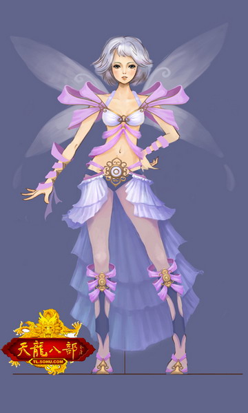 从未曝光过的《天龙》原画