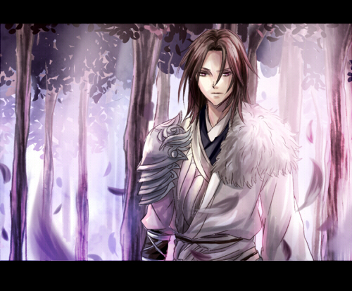 手绘:纯阳小百合与秋叶青,李复