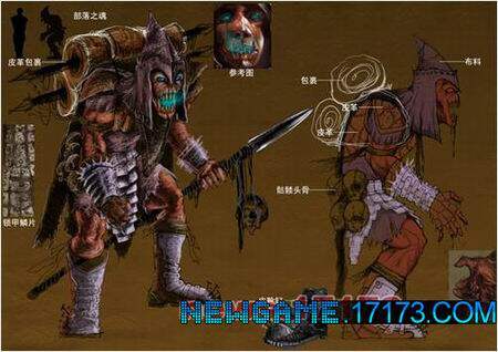 魔幻帝国游戏原画