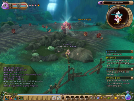 遇到BOSS还有简短的剧情描述！这是会射出体毛攻击的BOSS！