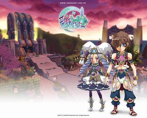 **3D新游《圣境传说》海量壁纸原画