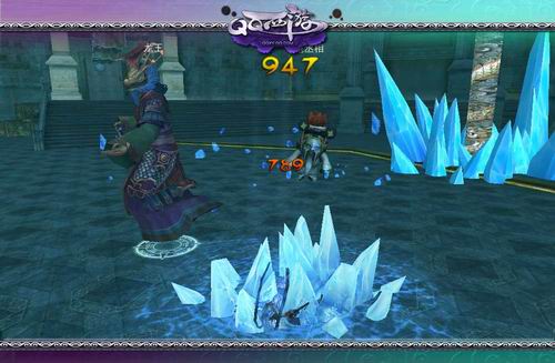 豪夺定海神针 来《qq西游》力战水晶宫