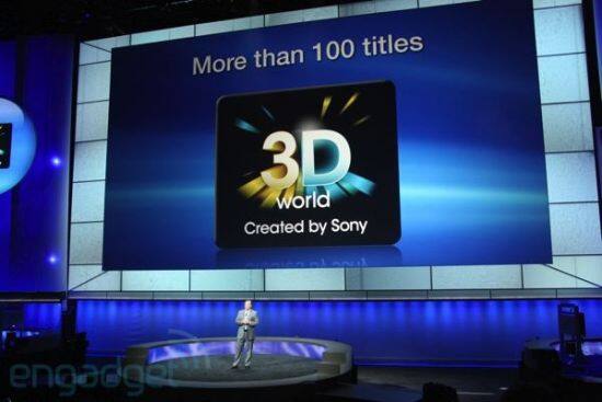 PLAYSTATION 3D显示器