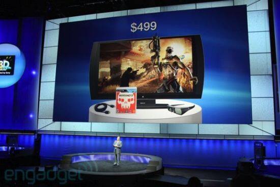 PLAYSTATION 3D显示器