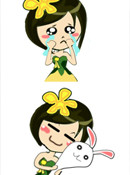 超萌手绘鹿鼎记六大职业QQ表情
