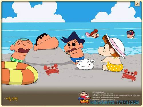 蜡笔小新OL游戏原画