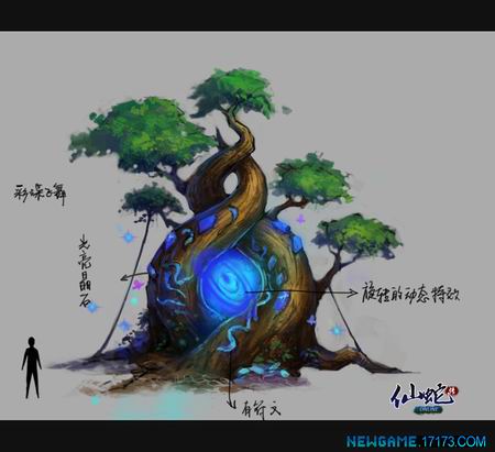 仙蛇传OL游戏原画