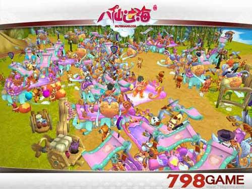 公测第一日 《八仙过海》人气爆棚